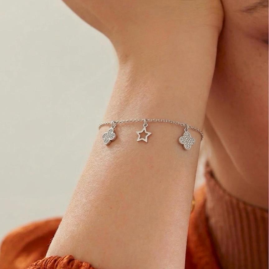 Pulsera Trébol & Estrella
