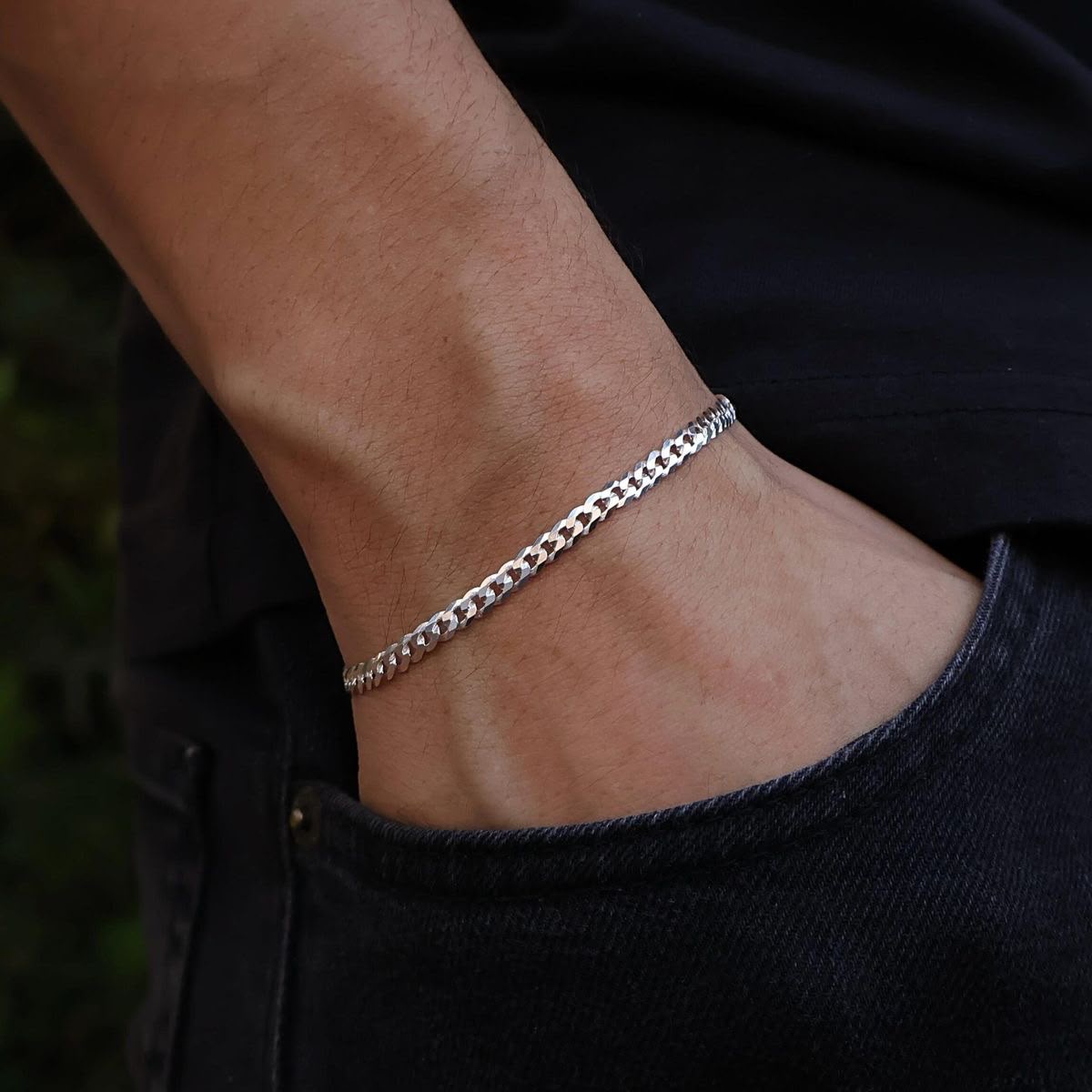 Pulsera de Hombre T-Cadena
